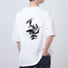 AquaVillageの【金魚・文字】シリーズ Oversized T-Shirt