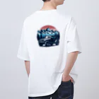 onzo_BGMのクロカン×雪山 オーバーサイズTシャツ