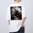 世界の難民のための黒鬼の覇気 Oversized T-Shirt