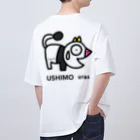 T&S.TWINS.ART.SHOPのUSHIMO Oversized T-Shirt