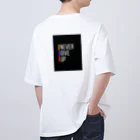 レモングラスのNEVER GIVE UP ネバーギブアップ Oversized T-Shirt