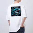 アートフル・メッセンジャーのCOOL SHARK オーバーサイズTシャツ