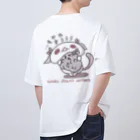 itsuto-こねこしょうしょうめんへらの「もえるごみの日」 Oversized T-Shirt