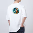 商店harrarの宇宙犬（犬海君） Oversized T-Shirt