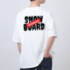 THREE;RIDE_Surf/Skate/SnowのTHREE RIDE ：初心者スノーボーダーＴシャツ Oversized T-Shirt