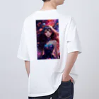 akipoyoのルナフローラ オーバーサイズTシャツ