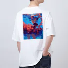 AQUAMETAVERSEの海の中の美ボディ　ラフルール　1859 Oversized T-Shirt