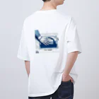 Un_windのロゴオーバーT オーバーサイズTシャツ