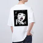 ETTA_ARTのSecret Lips オーバーサイズTシャツ