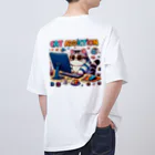 ADDICTIONのCat Addiction 35 Oversized T-Shirt