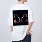 癒しの部屋🐾໒꒱のCool cat★ オーバーサイズTシャツ