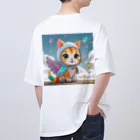 癒しの部屋🐾໒꒱の着ぐるみCat✧˖* オーバーサイズTシャツ