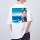 かるるんショップの夏と南国と休日と Oversized T-Shirt