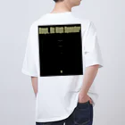 BBHS（Boys, Be High Spender 太客になれ）の太客ピラミッド（Four-stage pyramid）前面ロゴあり オーバーサイズTシャツ