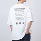 sourit （スリ）のミツバチ（モノトーン） Oversized T-Shirt