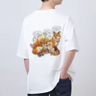 ココハス工房のにゃんにゃんこやん(妖怪ver) Oversized T-Shirt