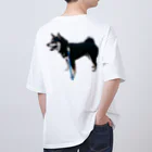 クリスタの黒芝犬 ジャック Oversized T-Shirt