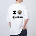 BIMAMECOFFEEのI♡coffee オーバーサイズTシャツ