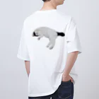 クリスタの尻尾が短い保護猫 たぬちゃん Oversized T-Shirt