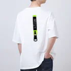 [0~Begin]の[0~Begin]ファスナーロゴプリント Oversized T-Shirt