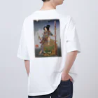 nidan-illustrationの"武者絵" Oversized T-Shirt