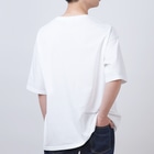 nidan-illustrationの"WHITE MUSTACHE CLUB"(タイトルなし)) Oversized T-Shirt