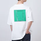 二木 こうた、🐭のPATTERN（表裏デザイン） Oversized T-Shirt