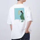 cotamのchewing  girl Oversized T-Shirt