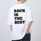 L&RのL&R  LIVE and ROCK  ROCK IS THE BEST 表裏デザイン オーバーサイズTシャツ