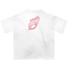 エリアシ刈り上げタイショップのHORAGAI PINK オーバーサイズTシャツ