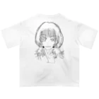 kanadomeのウルフちゃん オーバーサイズTシャツ