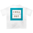 晴男のchilloutのchillout ダル着Tシャツ Oversized T-Shirt