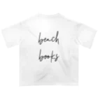 beach books NIGHTのbeach books oversized t-shirt Oversized T-Shirt