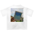 キャンバスアート_ショップの蒼空と青空 Oversized T-Shirt