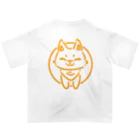 さざなみのおきつね印Tシャツ オーバーサイズTシャツ