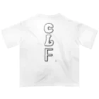 clothes last forever の『CLF』new,ver. オーバーサイズTシャツ