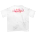 綾錦工房 りこりすの曼珠沙華 【黄昏】 オーバーサイズTシャツ