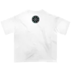 点描曼荼羅グッズのMandala#1(丸) Oversized T-Shirt