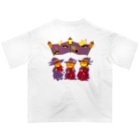 GOODS SHOP【そぞろな小窓】 SUZURI店の[バックプリント]【本番まであと何日？】 Oversized T-Shirt
