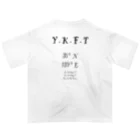 横浜市金沢区の地域活動家　ツンのYOKOHAMA KANAZAWA FANTASTIC TOWN（Happy） Oversized T-Shirt