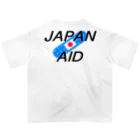 SuzutakaのJapan aid オーバーサイズTシャツ