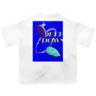 Studio 134のDEEP DOWN_venus(青) オーバーサイズTシャツ