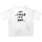 ys企画のNO  NUKES  NO WAR Oversized T-Shirt