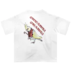 Cockatiel PartYのOH!CAME!OKAME!なオカメインコtシャツ オーバーサイズTシャツ