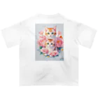 embersportsのAGAPE CAT オーバーサイズTシャツ