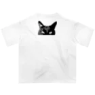 MKPoppp! shopの私を見てなcat Oversized T-Shirt