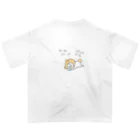 MoroQ factoryのうどんの子みすずちゃん　無気力からのスンスンシクシク Oversized T-Shirt