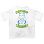 elmi_niikawaの三度の笹より猫が好き　背面版 オーバーサイズTシャツ