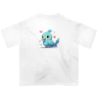 終わらない夢🌈の幸せの青いインコちゃん💞 Oversized T-Shirt