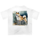 宗乙商店のSamurai Dog オーバーサイズTシャツ